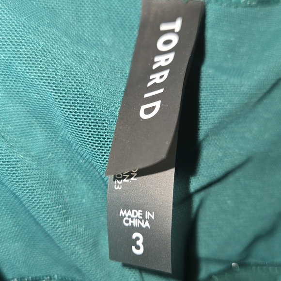 Torrid Lace Up Plunge One Piece Swimsuit - Picture 3 of 5